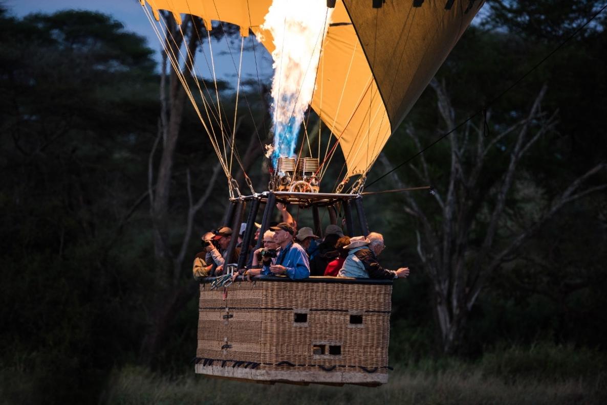 Hot Air Balloon Safari
